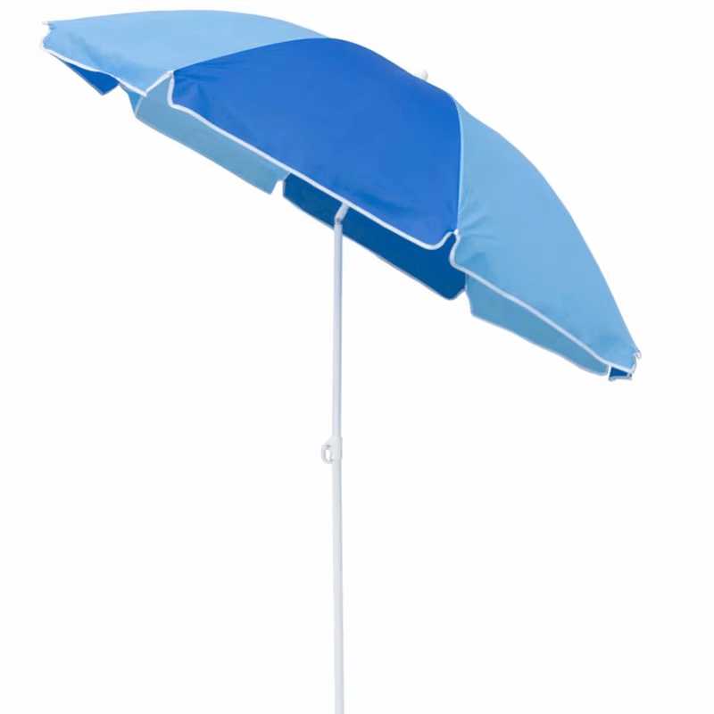 Parasol de plage aux couleurs contrastées de 1,8 mètres