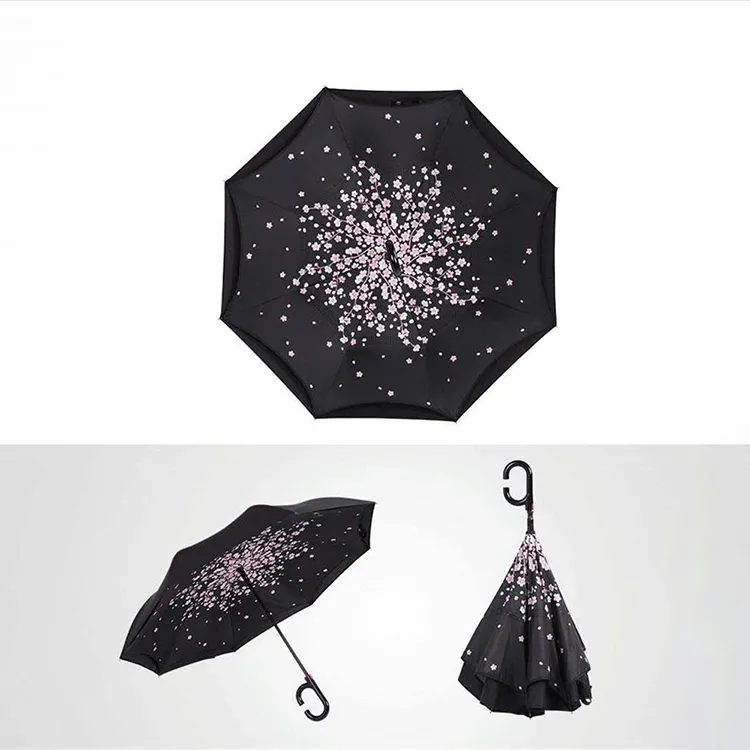 Big C Handle Inversed Men Umbrella