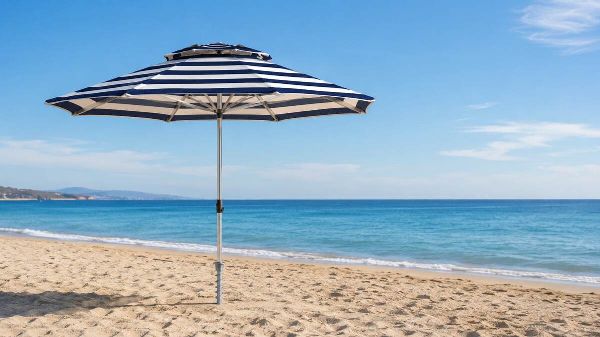 Comment choisir un parasol de plage résistant au vent en 2026