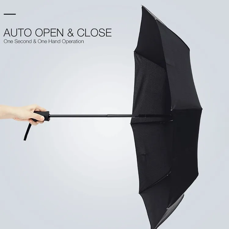 Parapluie automatique pliant des hommes pliants