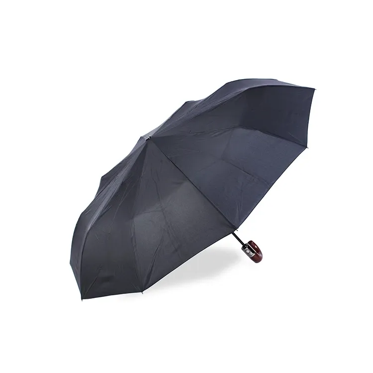 Handle de crochet pliant automatique Handle Men Men Umbrella