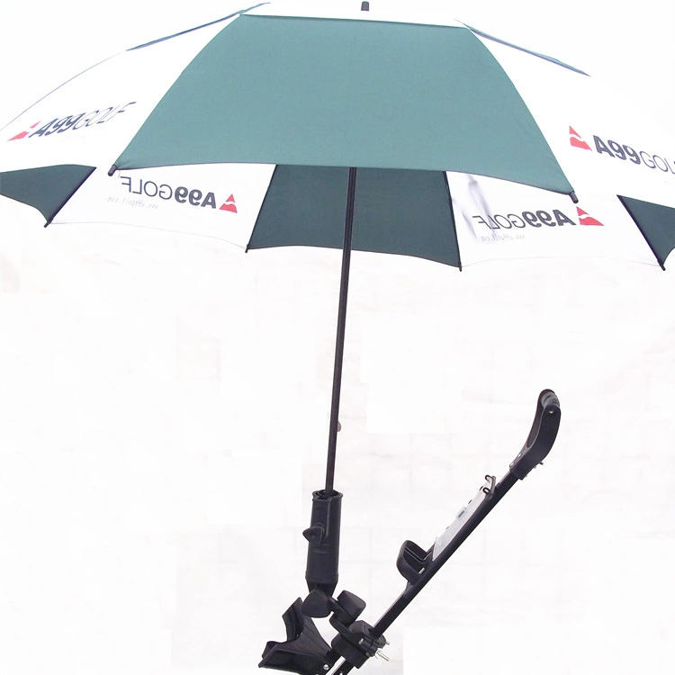 Parapluie de pêche à clip avec support tige en acier