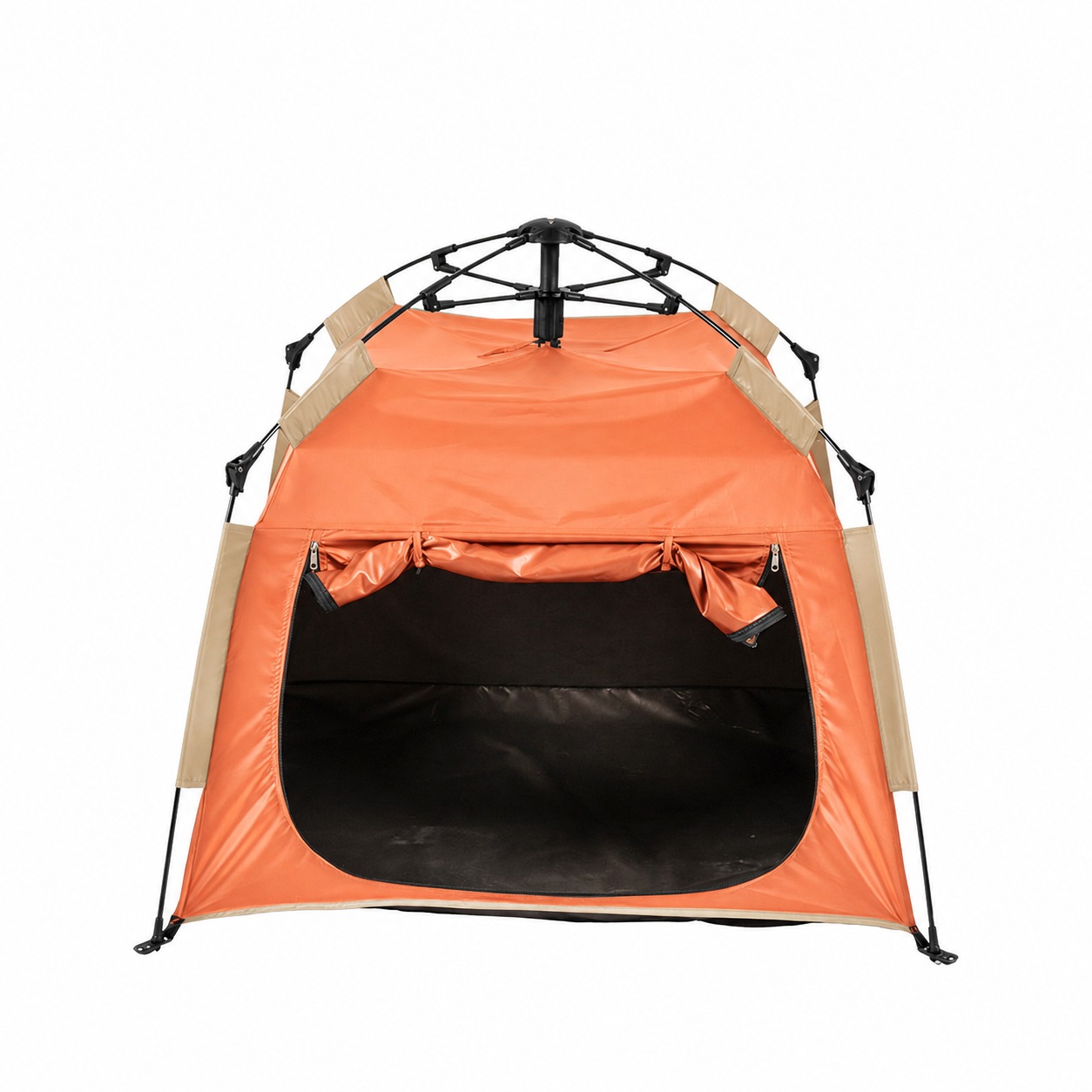 Abri d'intimité pliable compact personnalisé de 100 cm avec cadre à ouverture rapide