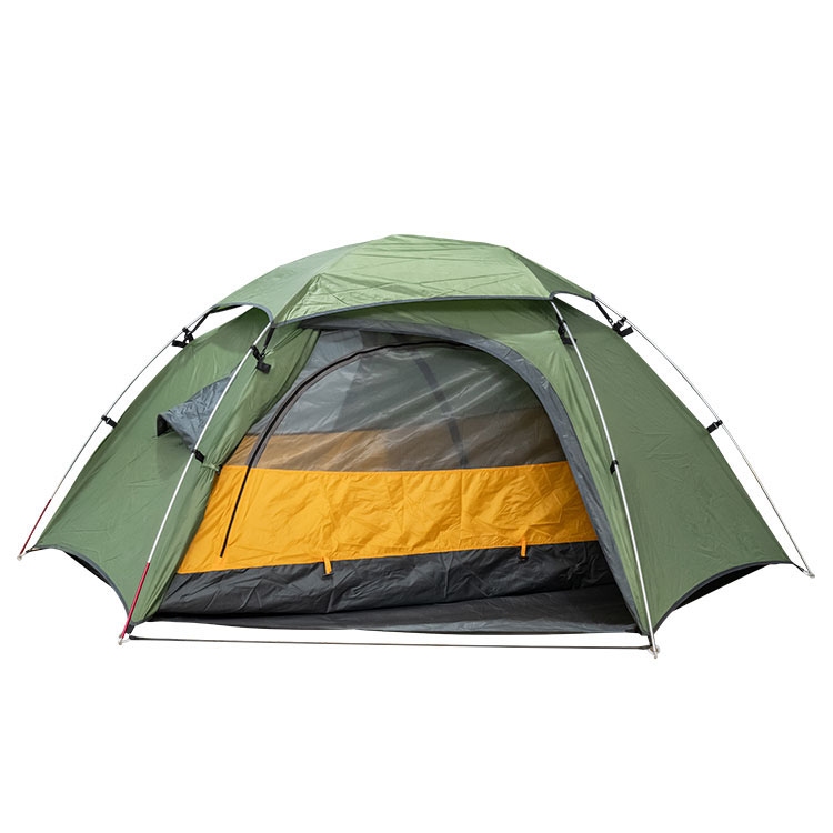 Tente de plage personnalisée de 252 cm avec auvent étendu et poteaux en aluminium