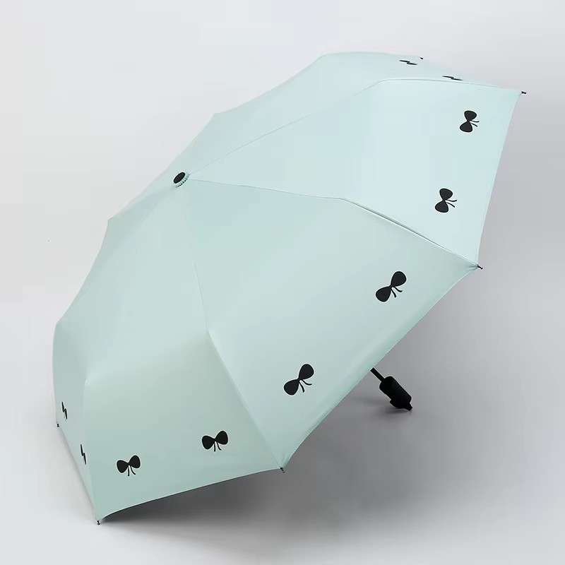 Parapluie pliant avec impression d'arc mignon