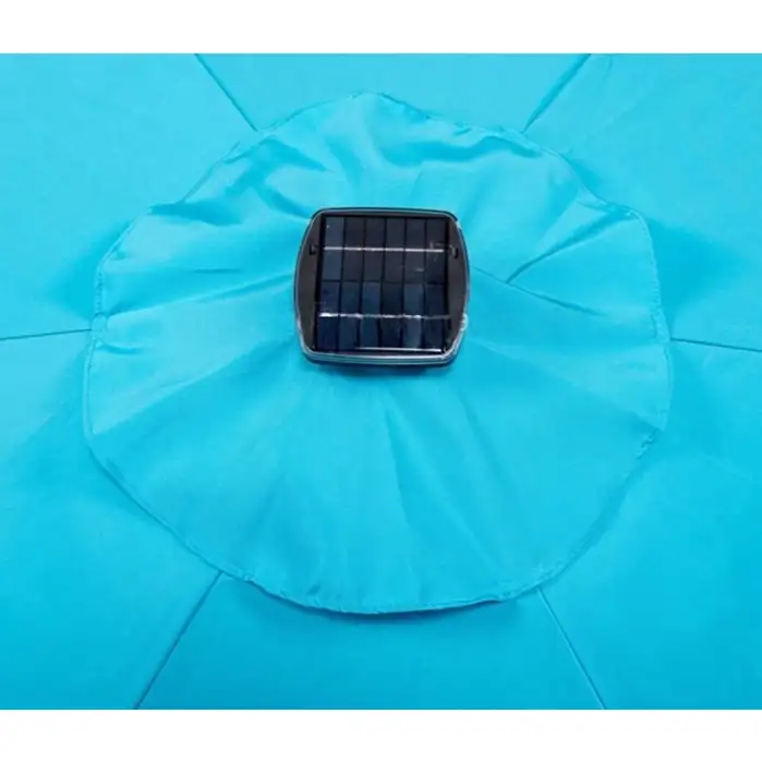 Parasol de jardin à lumière LED