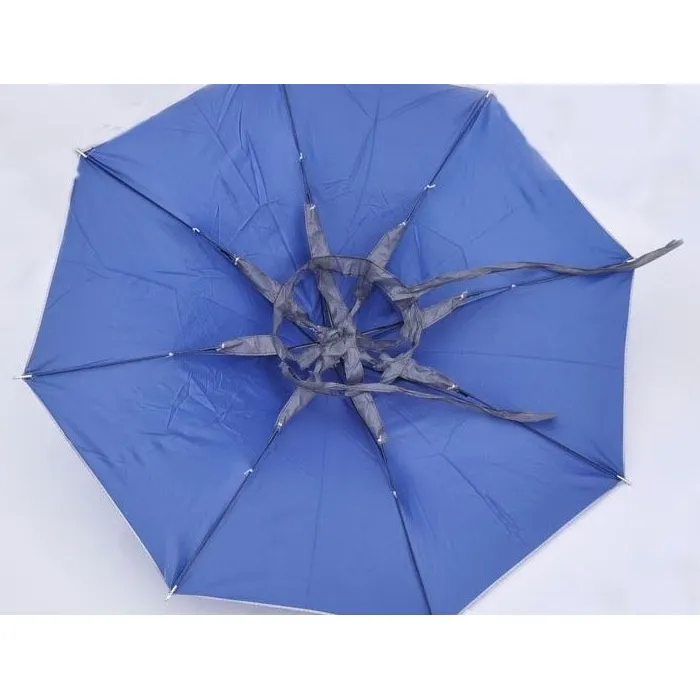 Parapluie publicitaire en forme de chapeau