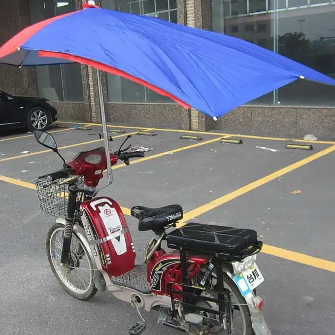 Parapluie de moto coupe-vent