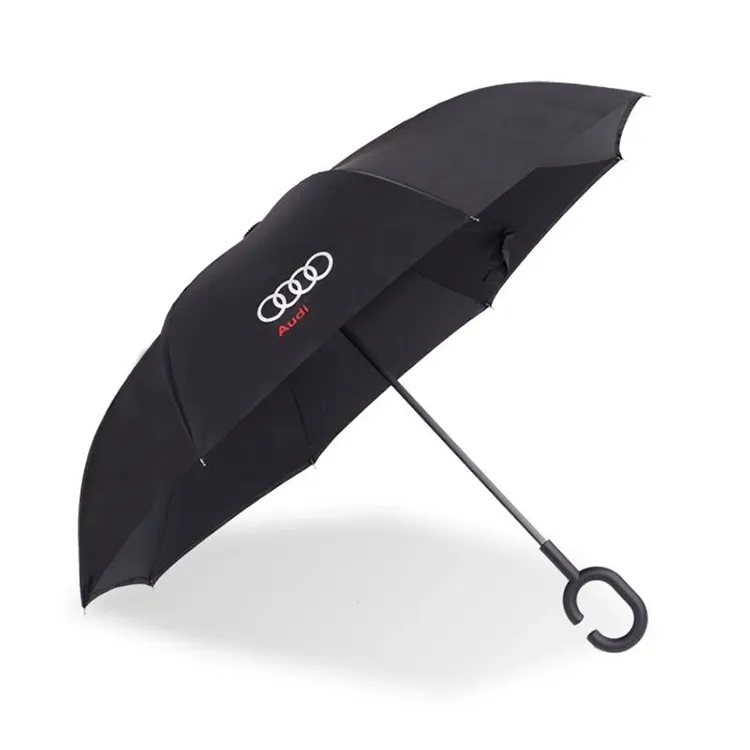 Parapluie inversé publicitaire