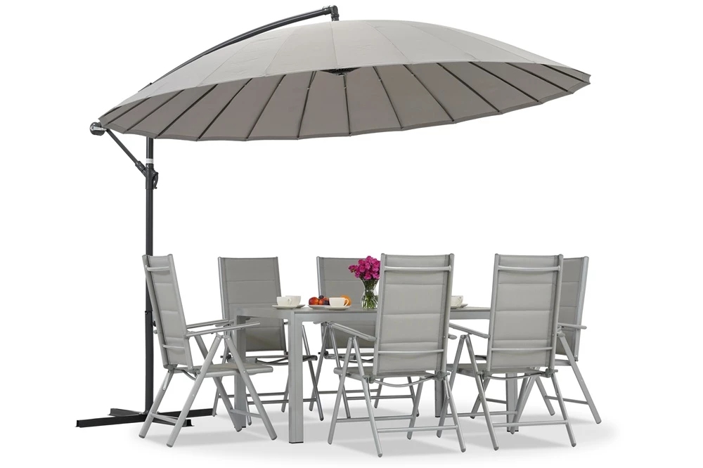 Parasol, diamètre 3 mètres, anthracite