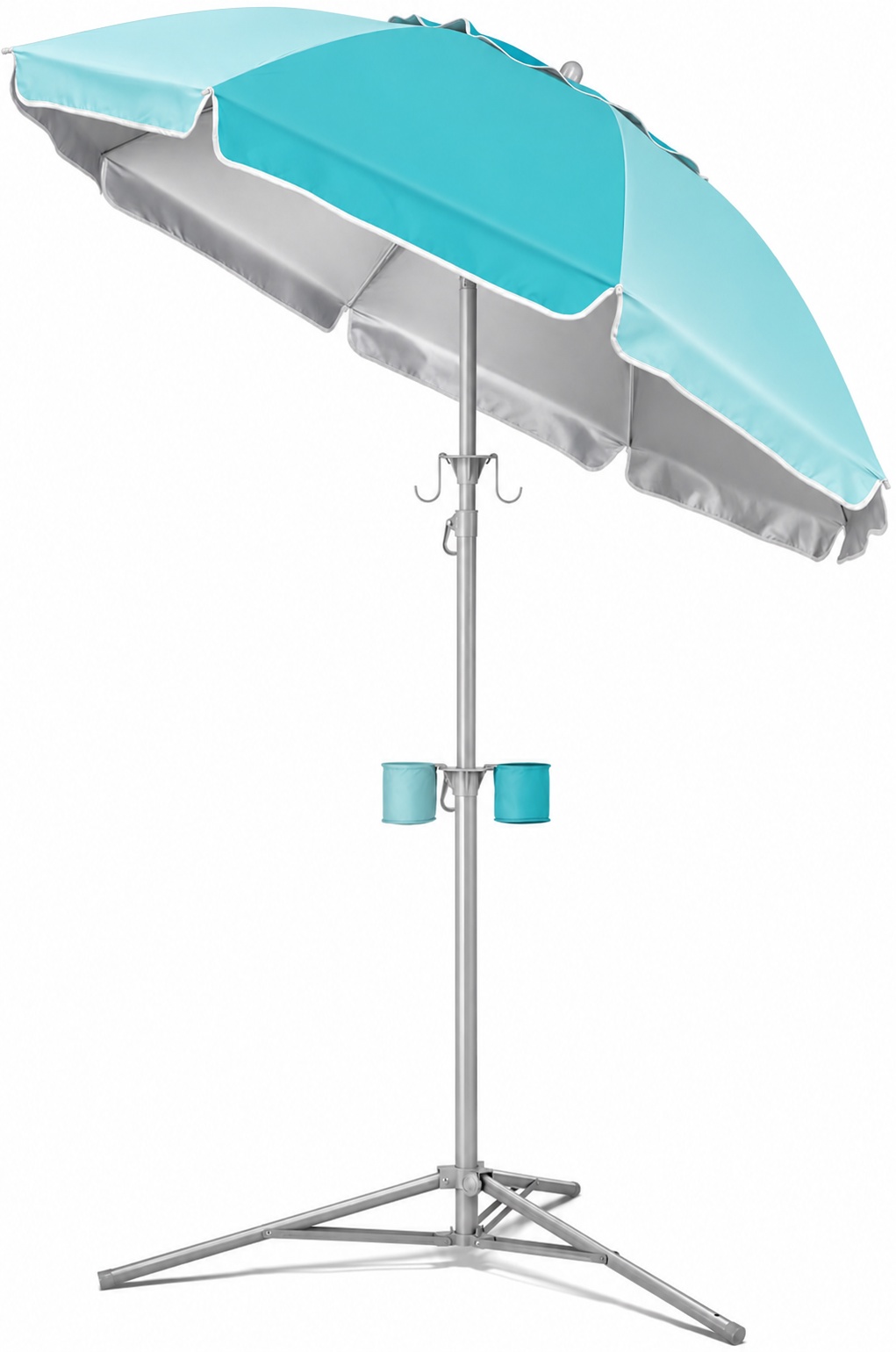 Parapluie pare-soleil portable avec trépied